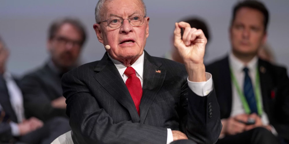 ASV prezidenta Donalda Trampa īpašais sūtnis Ukrainas un Krievijas jautājumos Kīts Kellogs. 