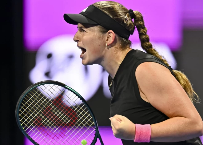 Fināla sasniegšana Dohā ļauj Aļonai Ostapenko krietni pakāpties WTA rangā