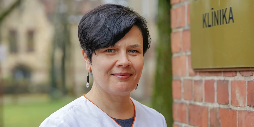 Stradiņa slimnīcas ārste hematoloģe Kristīne Bernāte.