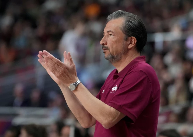 "Negribam tikai piedalīties!" – Banki pirms cīņas ar Spāniju uzsver Latvijas ambīcijas