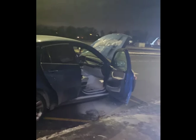 "Хочу каждого лично поблагодарить": женщина ищет тех, кто оказал ей помощь в Дрейлини, когда ее автомобиль загорелся