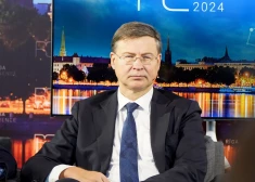 Eiropas Komisijas izpildviceprezidents un tirdzniecības komisārs Valdis Dombrovskis.