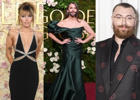 Mailija Sairusa, Džonatans Van Ness un Sems Smits.