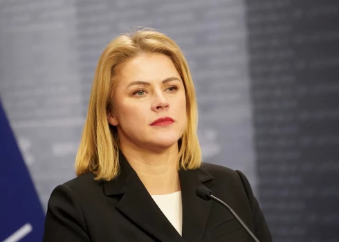 Ministru prezidente Evika Siliņa.