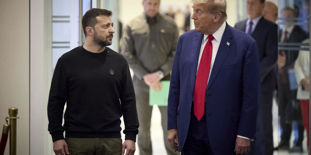 Владимир Зеленский и Дональд Трамп.