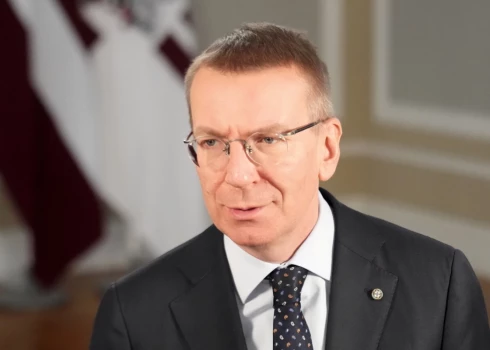 Latvijas valsts prezidents Edgars Rinkēvičs.