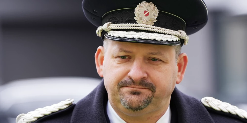 Valsts policijas priekšnieks Armands Ruks. 