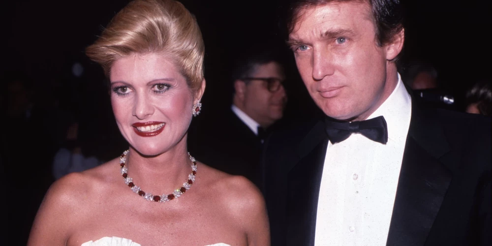 Ivana un Donalds Trampi 1992. gadā.