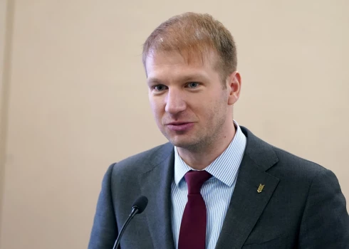 Klimata un enerģētikas ministrs Kaspars Melnis.