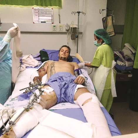 Taizeme, Koh Samui slimnīca, kur par ārstēšanos no ziedotāju līdzekļiem samaksāti 12 000 eiro.