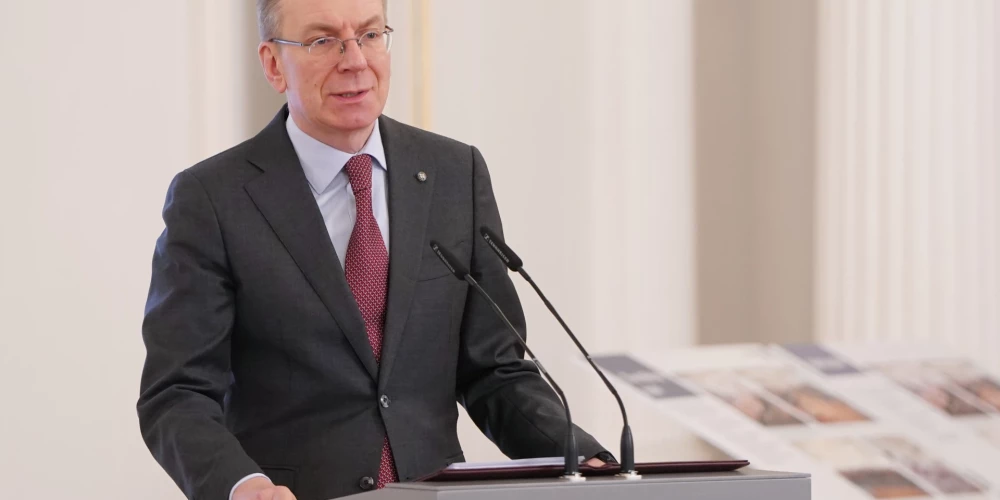 Valsts prezidents Edgars Rinkēvičs. 
