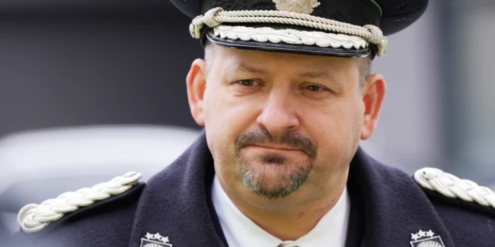 Начальник Государственной полиции Арманд Рукс.