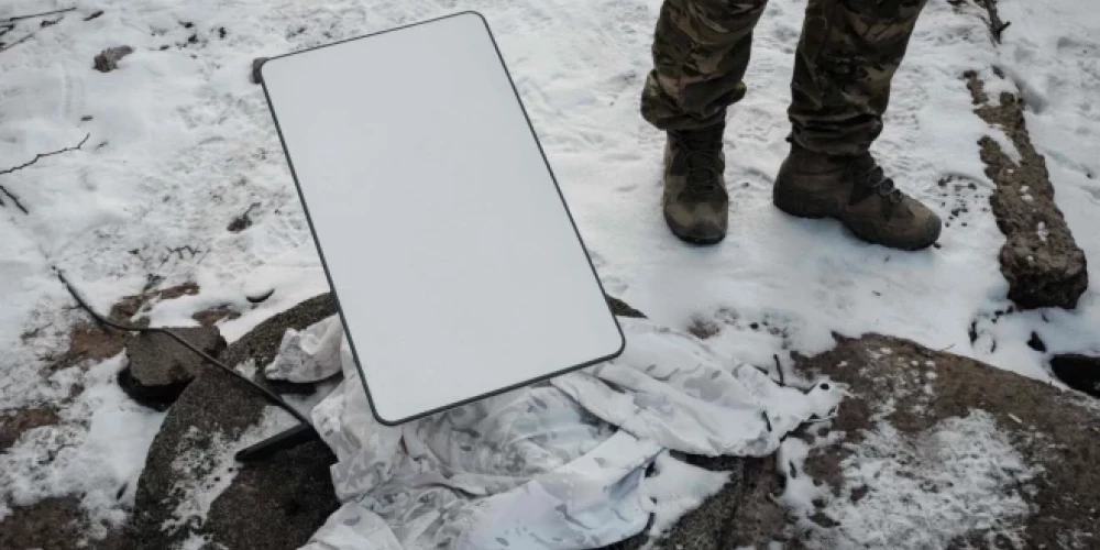 ASV sraudējusi atslēgt Ukrainu no "Starlink" satelītu termināļiem.