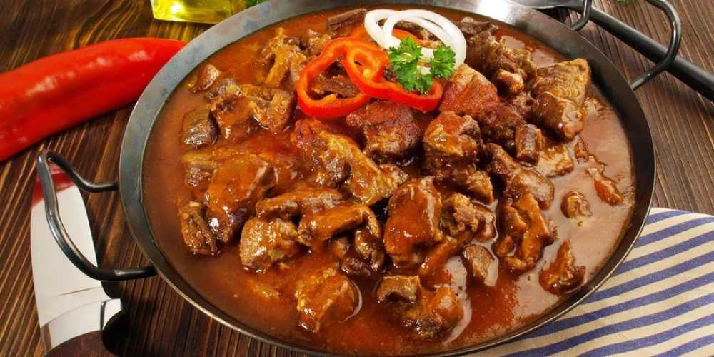 Liellopa gaļas gulašs