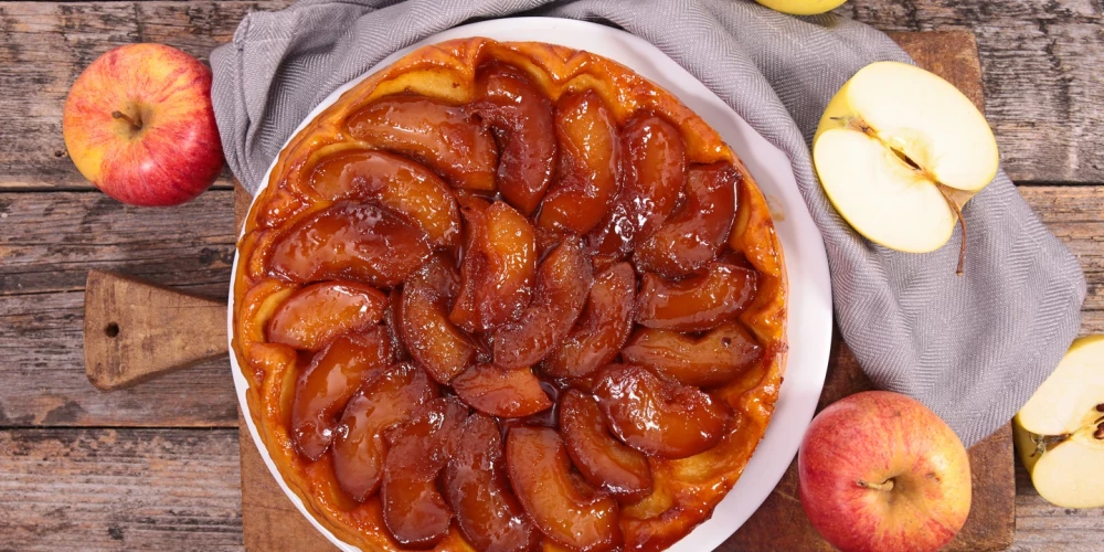 Ābolu tarte ar karameli