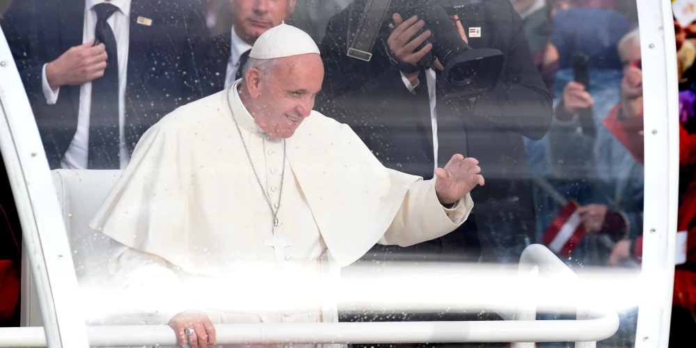 Pāvests Francisks 2018. gadā.
