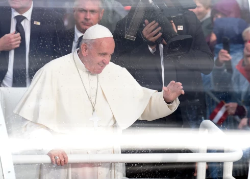 Pāvests Francisks 2018. gadā.