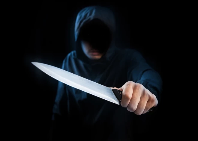 В Даугавпилсе вооруженный ножом мужчина пришел в детский центр развлечений - женщины и дети прятались в туалете