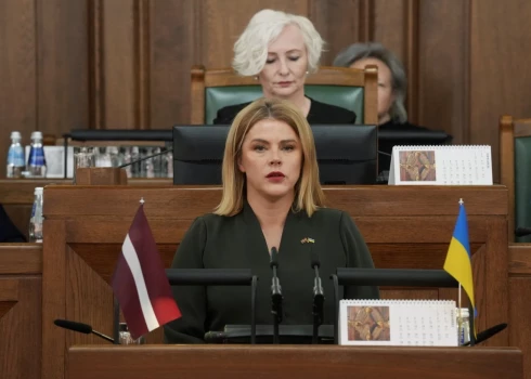 Ministru prezidente Evika Siliņa.