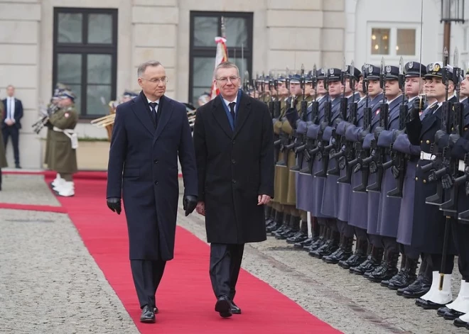 "Tuvākajos gados Baltijas valstu un Polijas cieša sadarbība būs būtiska," uzsver Rinkēvičs