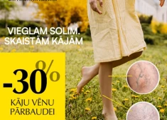 FOTO: Vēnu pavasaris: vieglam solim, skaistām kājām