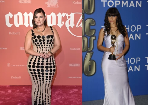 На фото слева - Нелли Фуртадо в 2025 году, справа - в 2006-м.