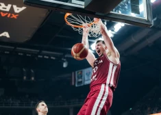 Latvijas vīriešu basketbola izlase pasaules rangā turpina atrasties starp labākajām