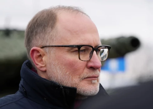 Latvijas aizsardzības ministrs Andris Sprūds (P).