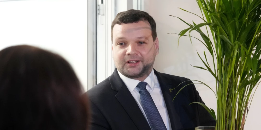 Zaļo un zemnieku savienības (ZZS) izvirzītais labklājības ministra amata kandidāts Reinis Uzulnieks.
