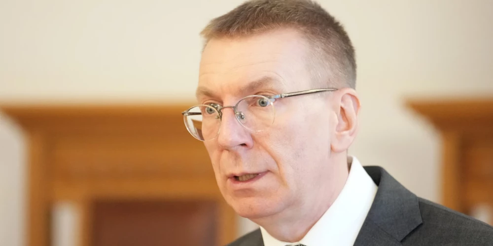 Valsts prezidents Edgars Rinkēvičs. 