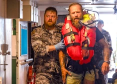 Austrālijas flotes izglābtais Aurims Mockus
