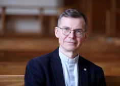 Latvijas evaņģēliski luteriskās baznīcas arhibīskapa amata kandidāts prāvests Dzintars Laugalis.