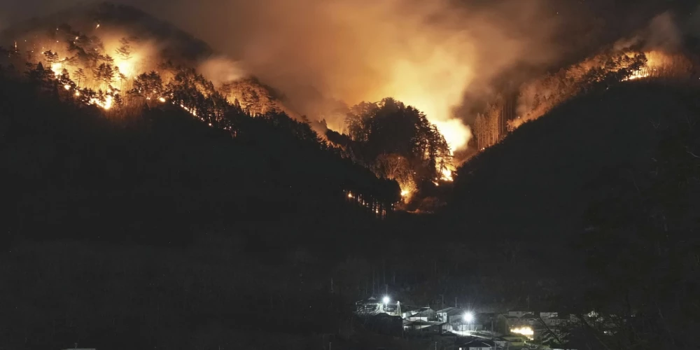 Ugunsgrēks izcēlās ceturtdien.