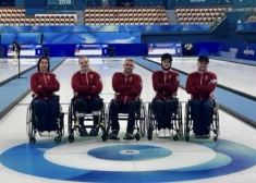 Latvijas izlases skips ir Ojārs Briedis, komandas sastāvā ir arī Linda Meijere, Sergejs Djačenko, Agris Lasmans un Poļina Rožkova.