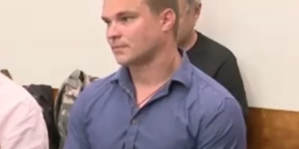 Valērijs Lazarevs tiesas sēdē.