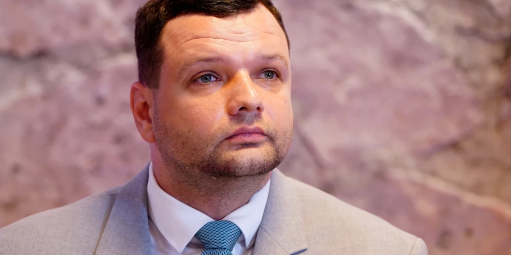 Zaļo un zemnieku savienības virzītais labklājības ministra amata kandidāts Reinis Uzulnieks (ZZS).