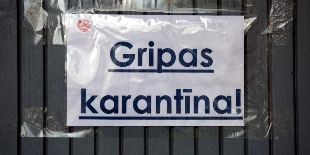 Turpina pieaugt gripas izplatība. 