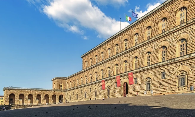 Palazzo Pitti во Флоренции, Италия.