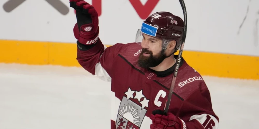 Ilggadējais Latvijas valstsvienības kapteinis Kaspars Daugaviņš. 