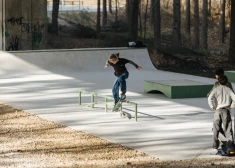 Mežaparka apkaimē atklāts pirmais ar līdzdalības budžeta atbalstu tapušais skeitparks. 