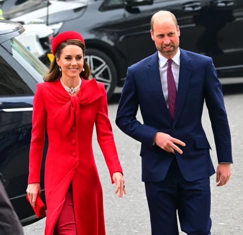 Принц Уильям и принцесса Кэтрин.