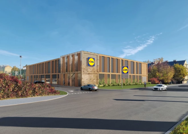 Новый магазин Lidl появится в историческом центре Риги