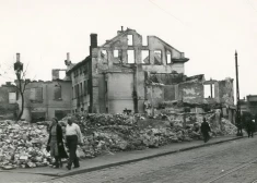 Otrā pasaules kara postījumi Liepājā. 1941. gads. 