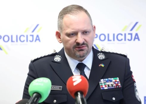 Начальник Государственной полиции Арманд Рукс.