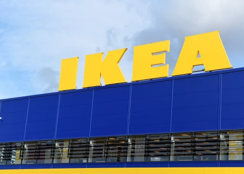 Zviedrijas mājokļu labiekārtošanas preču kompānijas "IKEA" lielveikals.