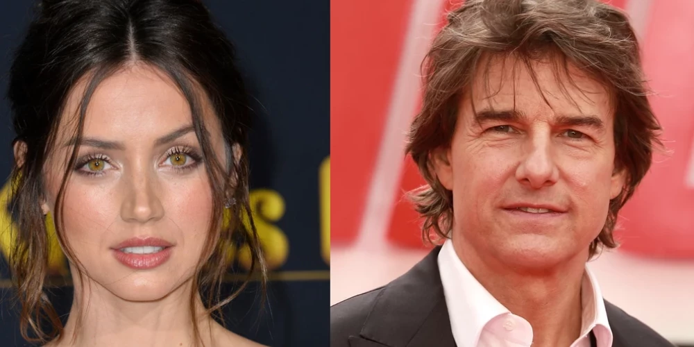 Baumo par romānu starp Anu de Armas un Tomu Krūzu.