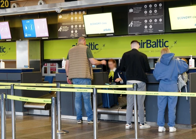 "airBaltic" atkal likstas ar trīs lidmašīnu dzinēju apkopi: pasažieriem var būt izmaiņas