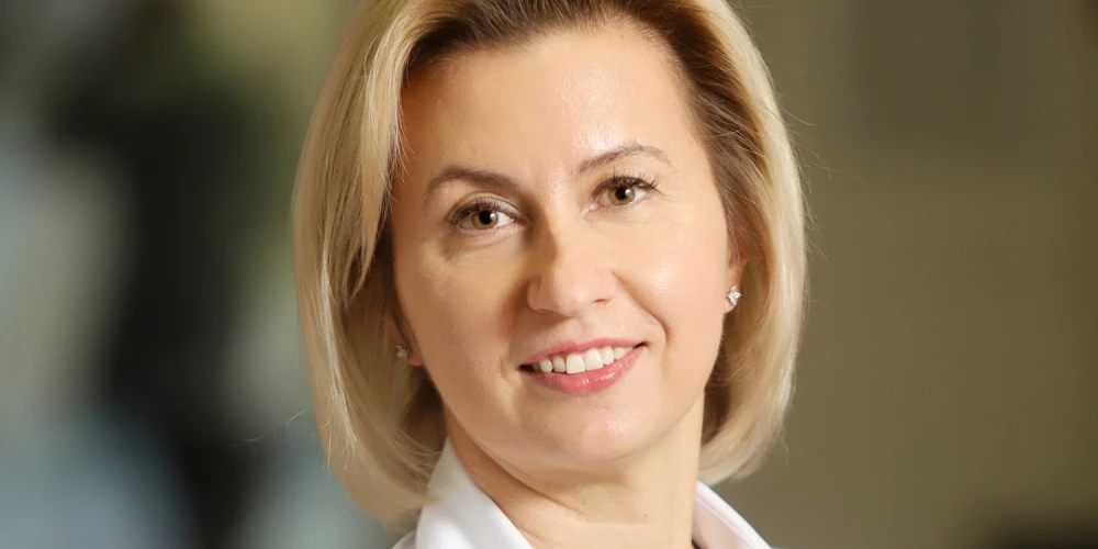 Latvijas Nefrologu asociācijas prezidente, asoc.prof. Ieva Ziediņa.