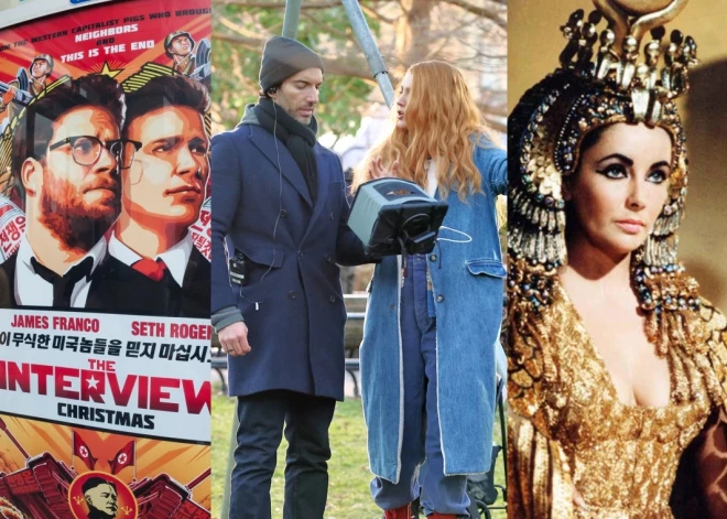 Romāni, diplomātiskās krīzes, uzmākšanās un Trampa sašutums – lielākie skandāli kino industrijas vēsturē