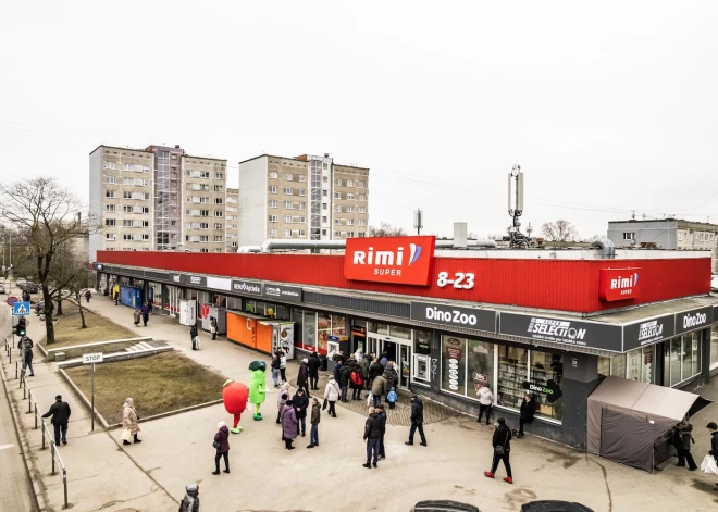 ФОТО: после реконструкции за 1,5 млн евро открылся обновленный Rimi в Вецмилгрависе